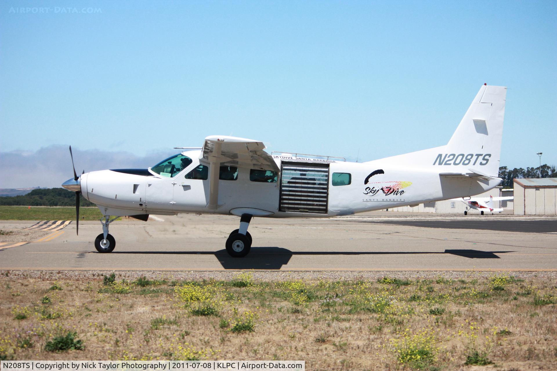 N208TS, 1985 Cessna 208 Caravan I C/N 20800124, Skydive Santa Barbara