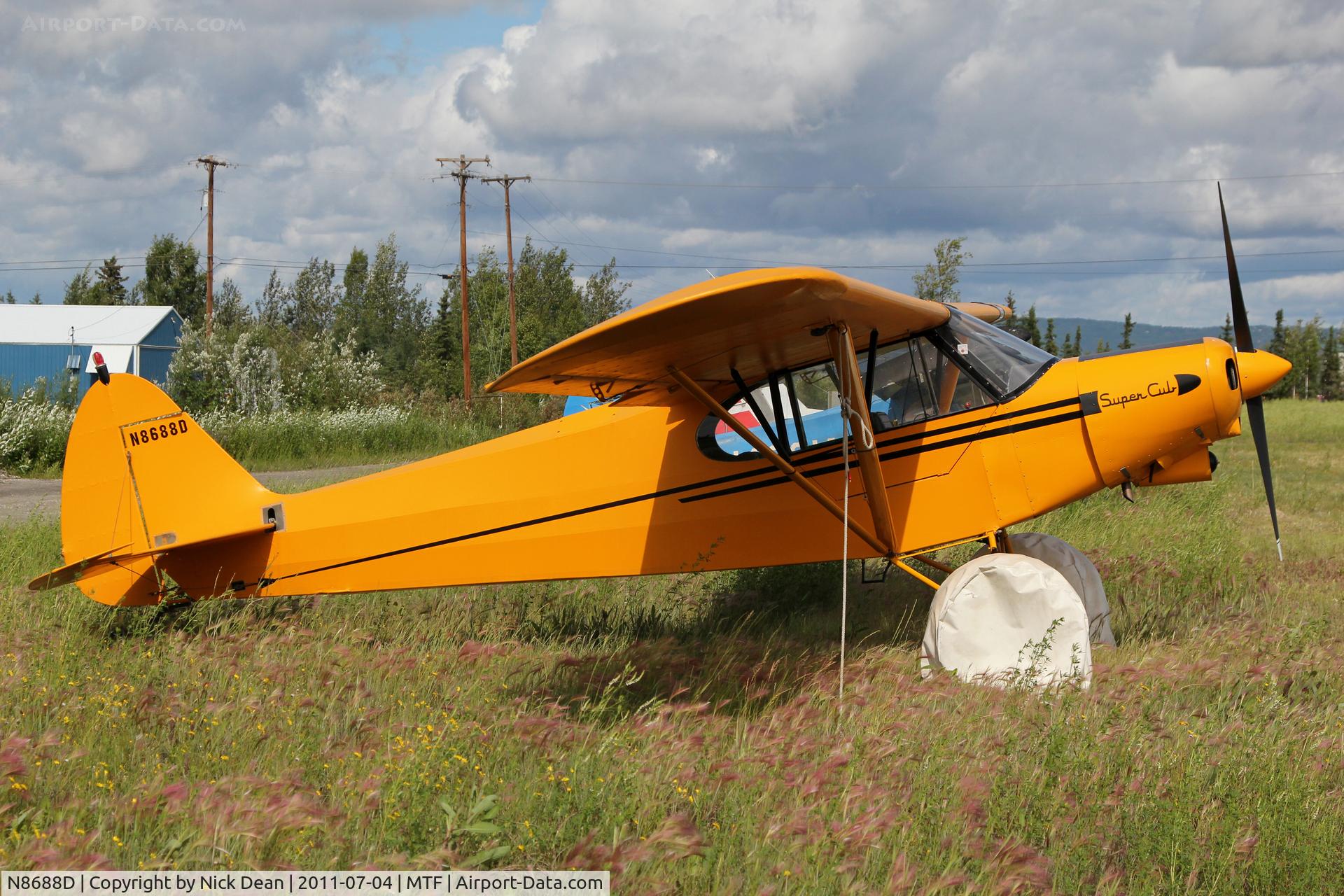 N8688D, Piper PA-18-150 Super Cub C/N 18-6295, MTF Metro Field