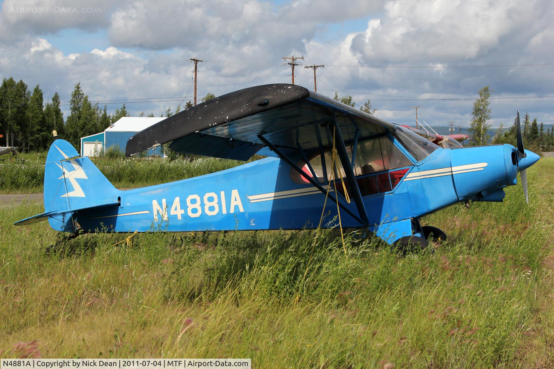 N4881A, 1956 Piper PA-18-150 Super Cub C/N 18-4981, MTF Metro Field