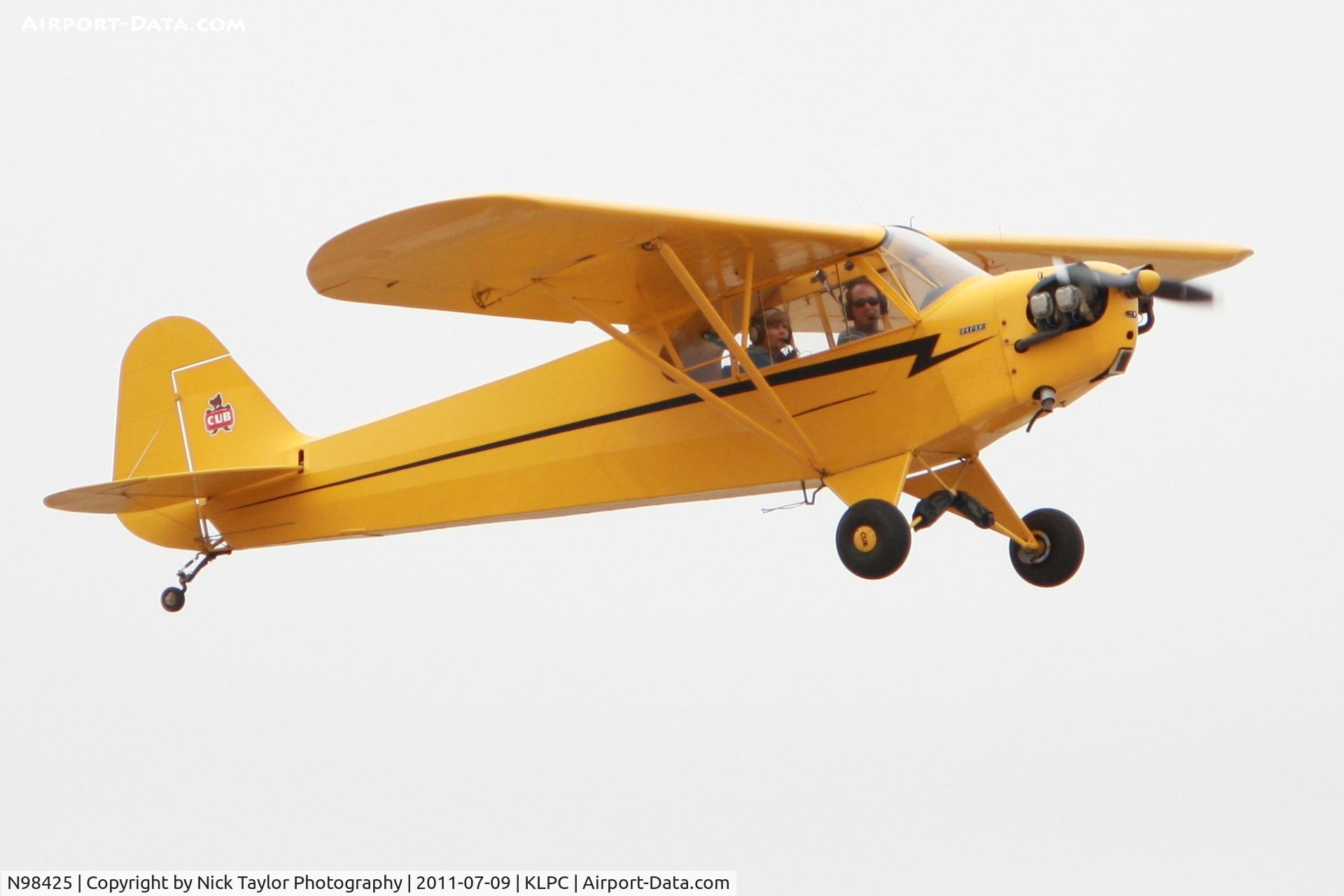N98425, 1946 Piper J3C-65 Cub Cub C/N 18612, Lompoc Piper Cub Fly-in 2011