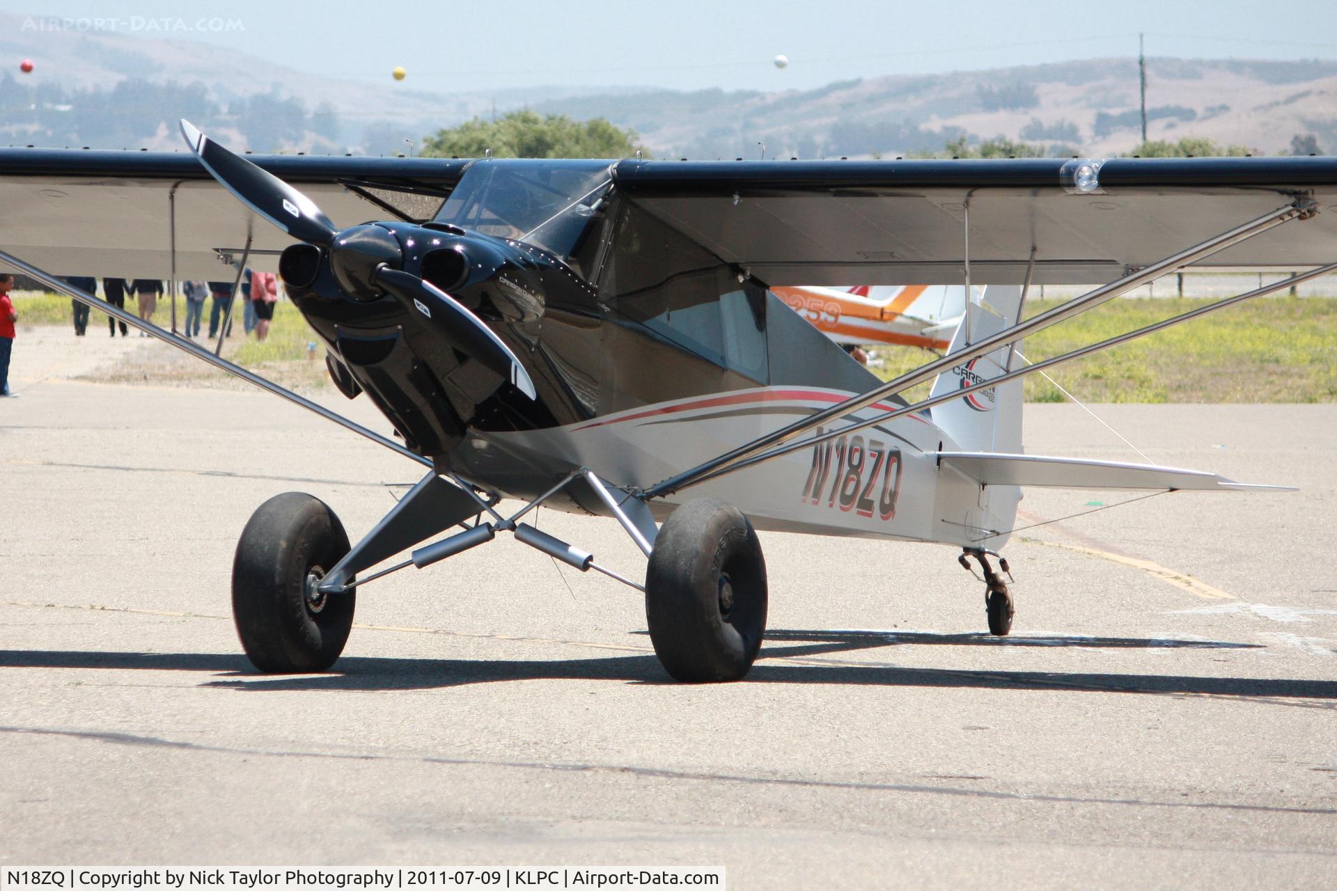 N18ZQ, Cub Crafters CC11-160 Carbon Cub SS C/N CC11-00110, Lompoc Piper Cub Fly-in 2011