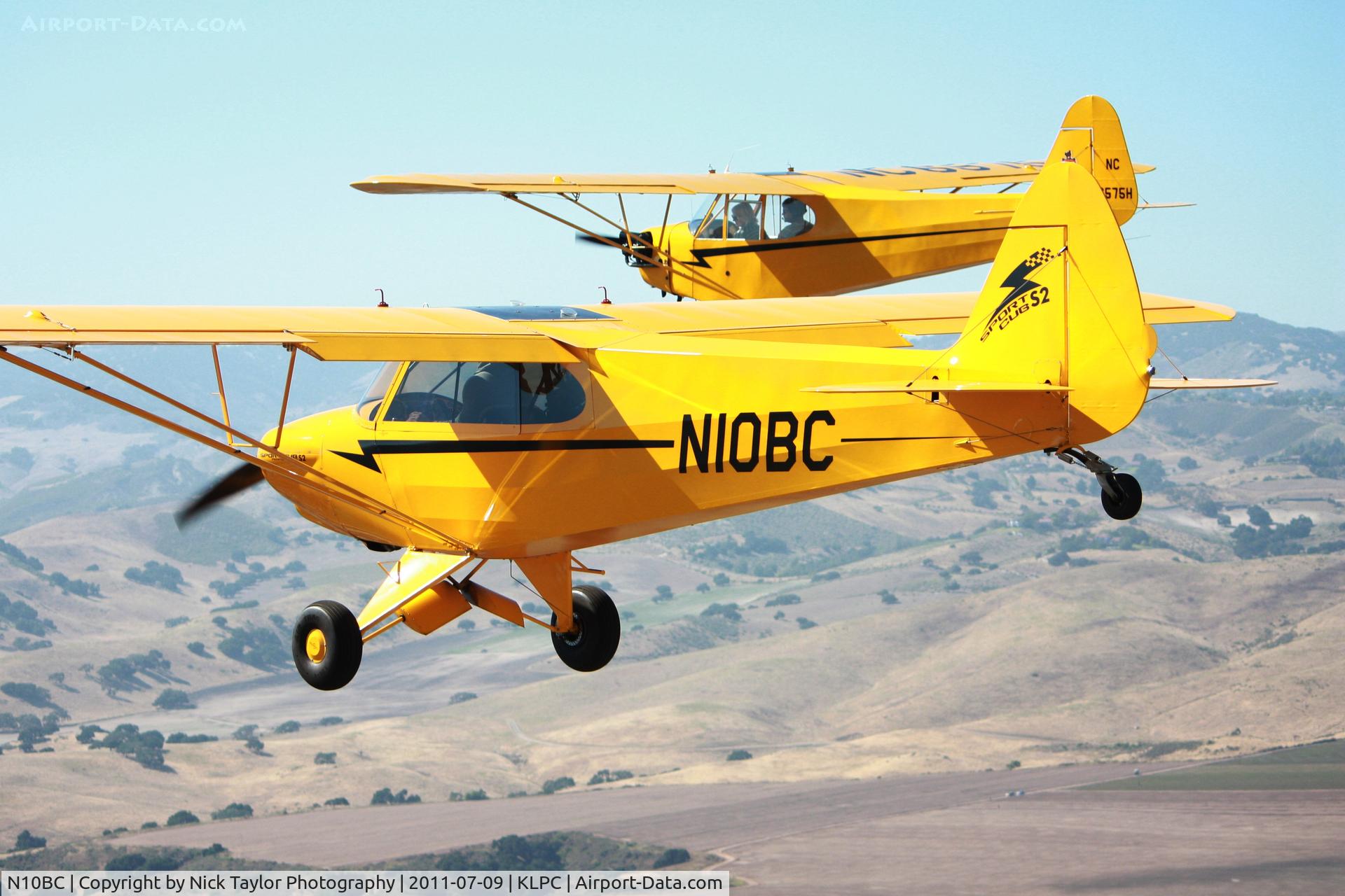 N10BC, 2009 Cub Crafters CC11-100 Sport Cub C/N CC11-00087, Lompoc Piper Cub Fly-in 2011