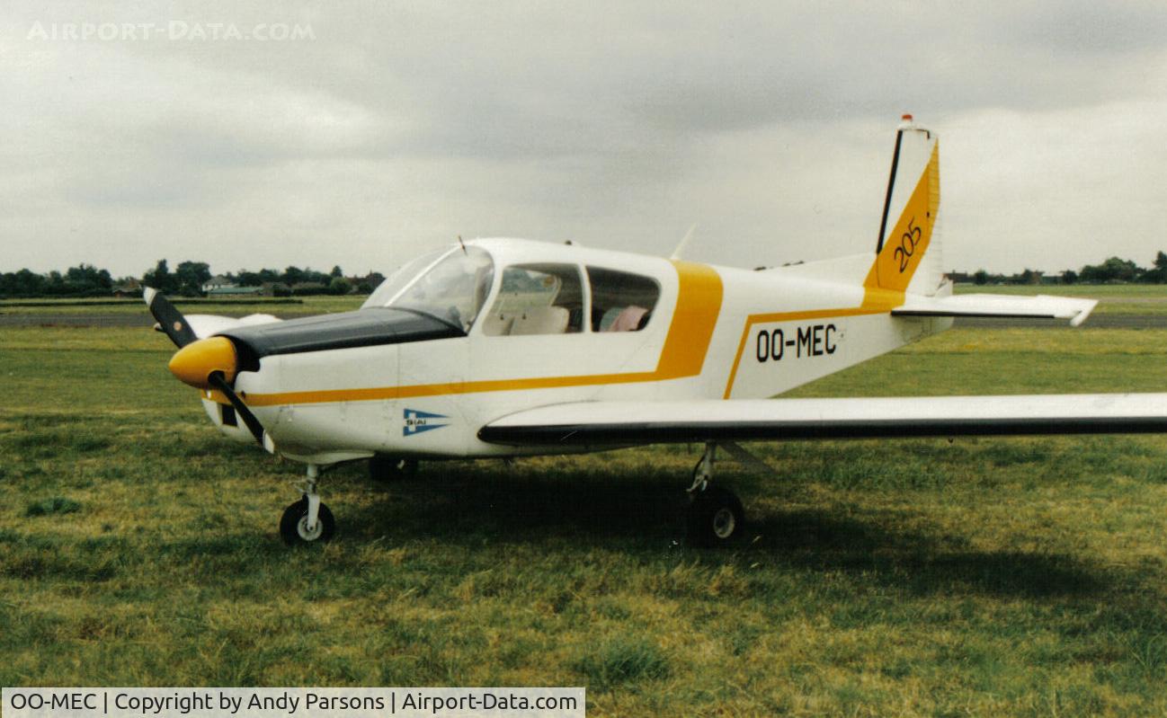 OO-MEC, SIAI-Marchetti S-205-18R C/N 4-167, Old scanned print not sure where taken