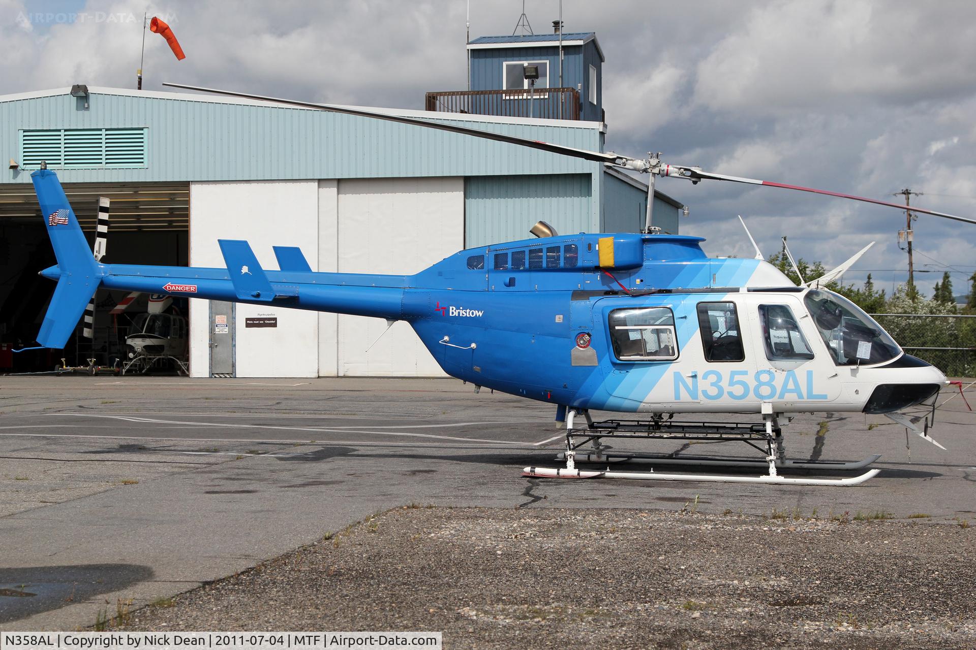 N358AL, 1991 Bell 206L-3 LongRanger III C/N 51460, MTF Metro Field