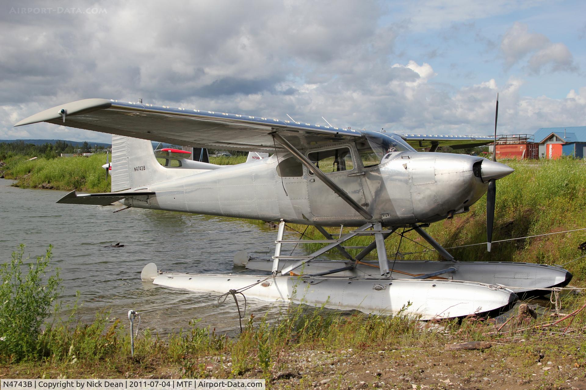 N4743B, 1955 Cessna 180 C/N 31641, MTF Metro Field