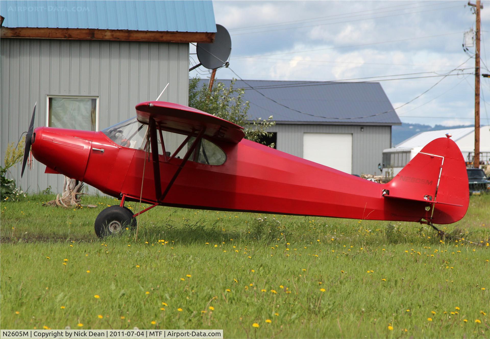 N2605M, 1946 Piper PA-12 Super Cruiser C/N 12-1073, MTF Metro Field