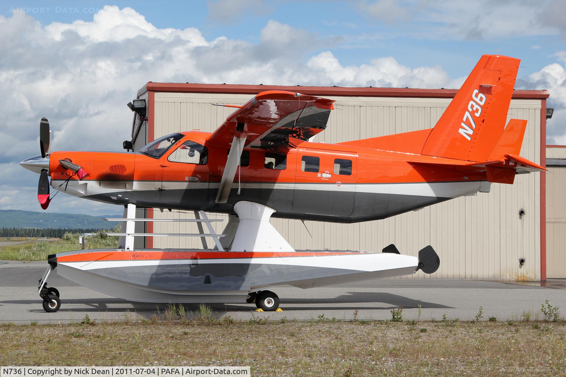 N736, 2009 Quest Kodiak 100 C/N 100-0019, PAFA/FAI