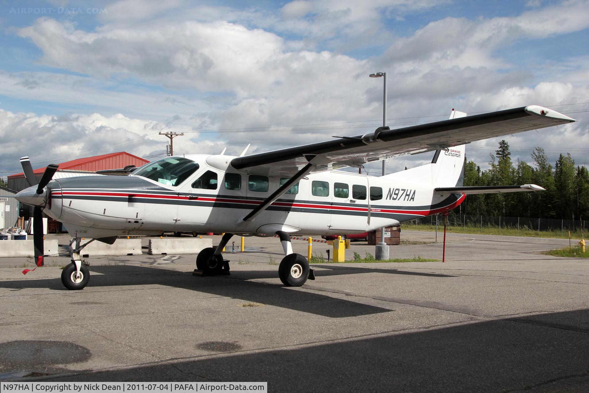N97HA, 1997 Cessna 208B C/N 208B0610, PAFA/FAI