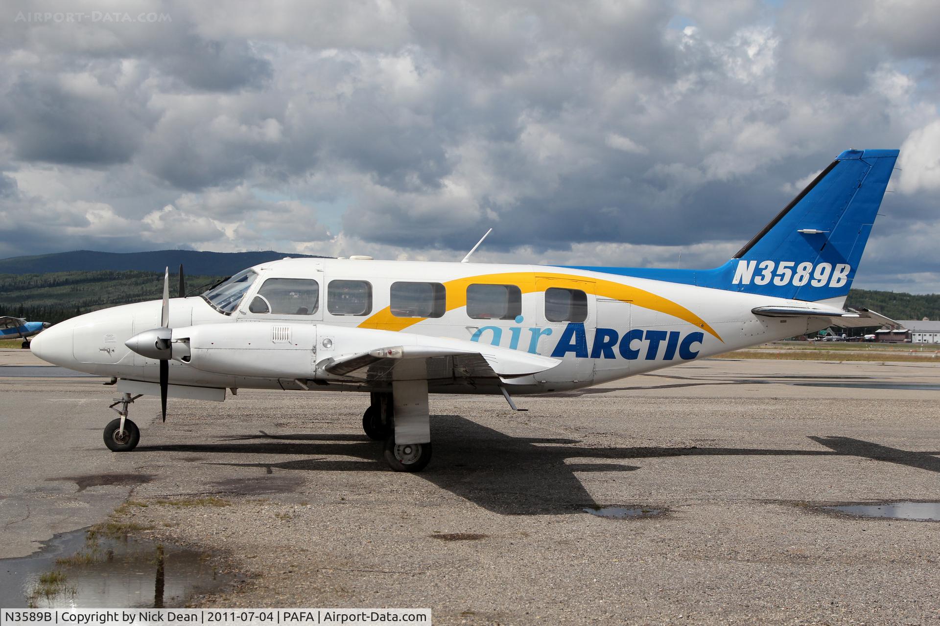 N3589B, 1980 Piper PA-31-350 Chieftain C/N 31-8052134, PAFA/FAI