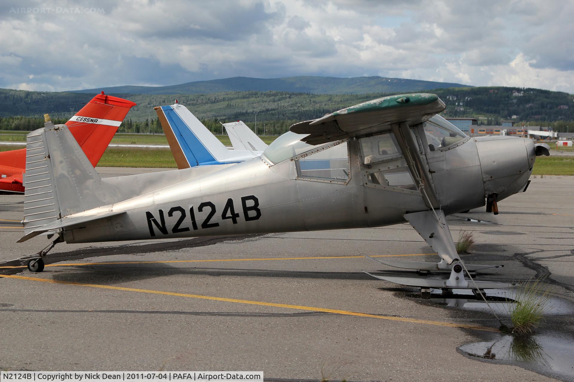 N2124B, 1949 Luscombe T-8F Silvaire C/N 6551, PAFA/FAI