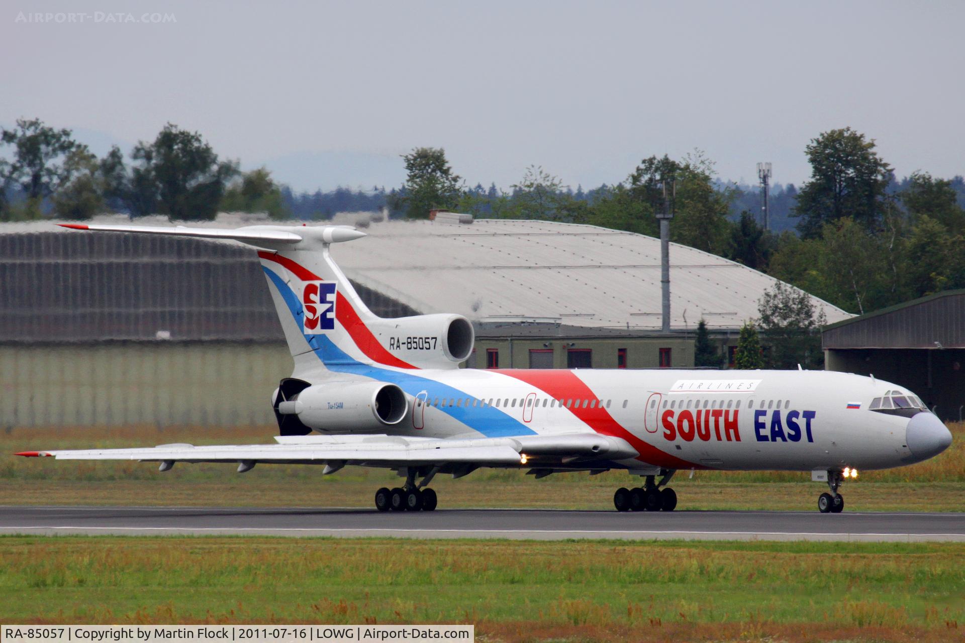 RA-85057, 1989 Tupolev Tu-154M C/N 07A1001, .....