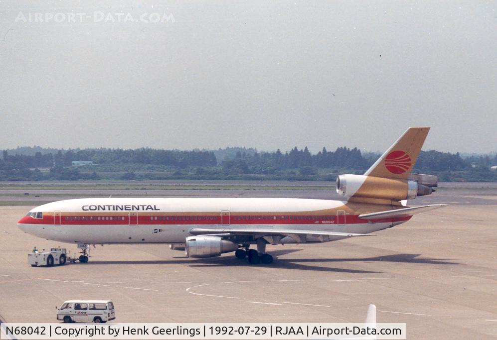 N68042, 1972 McDonnell Douglas DC-10-10 C/N 46901, Continental
