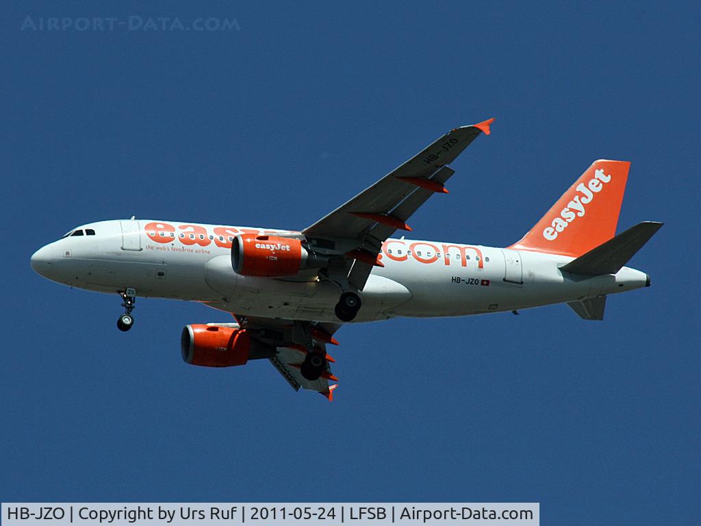 HB-JZO, 2005 Airbus A319-111 C/N 2398, 