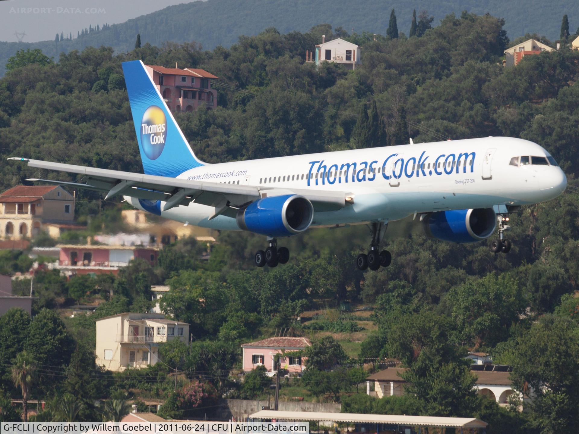 G-FCLI, 1995 Boeing 757-28A C/N 26275, Prepare for landing
