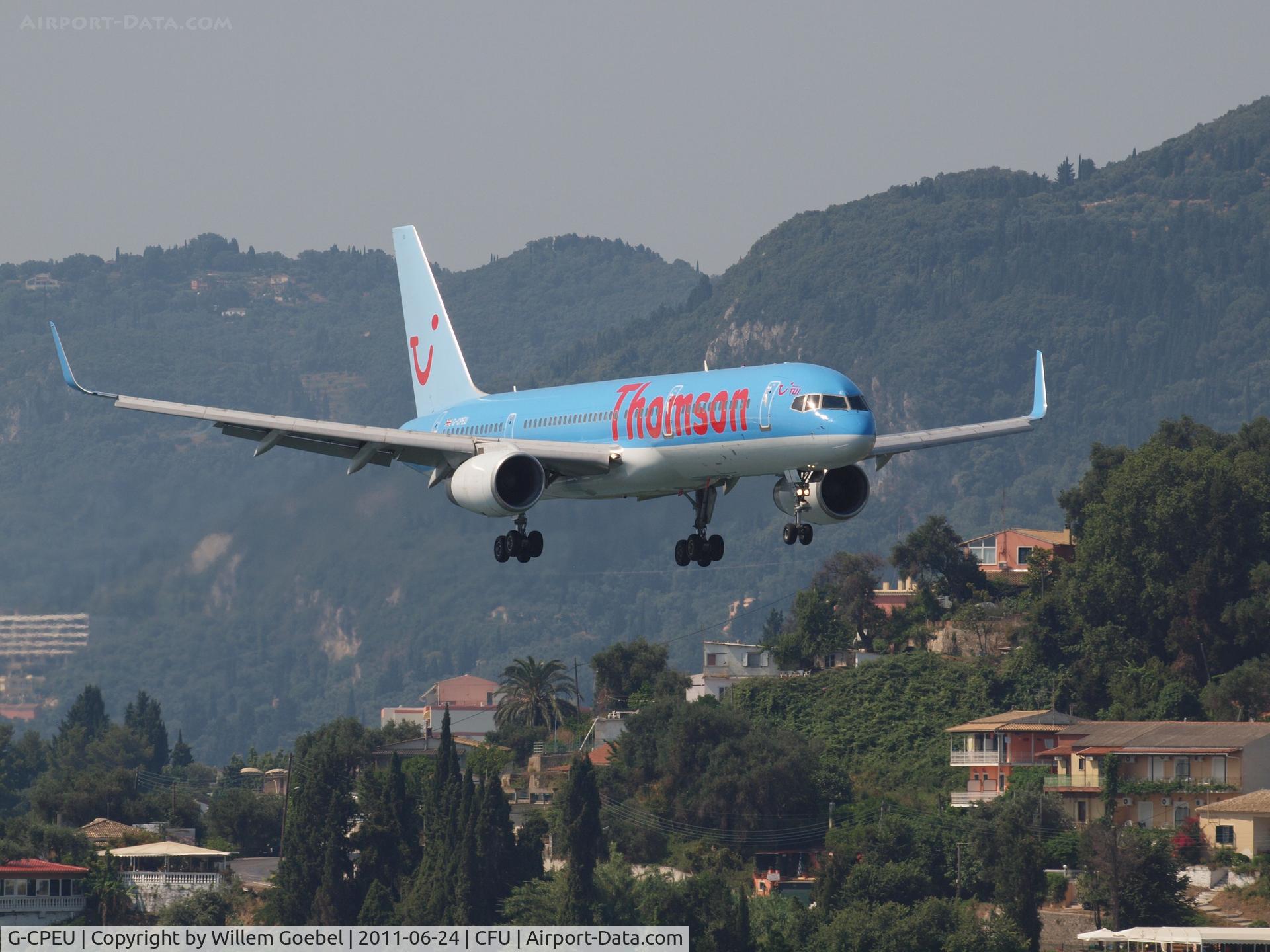 G-CPEU, 1999 Boeing 757-236 C/N 29941, Prepare for landing