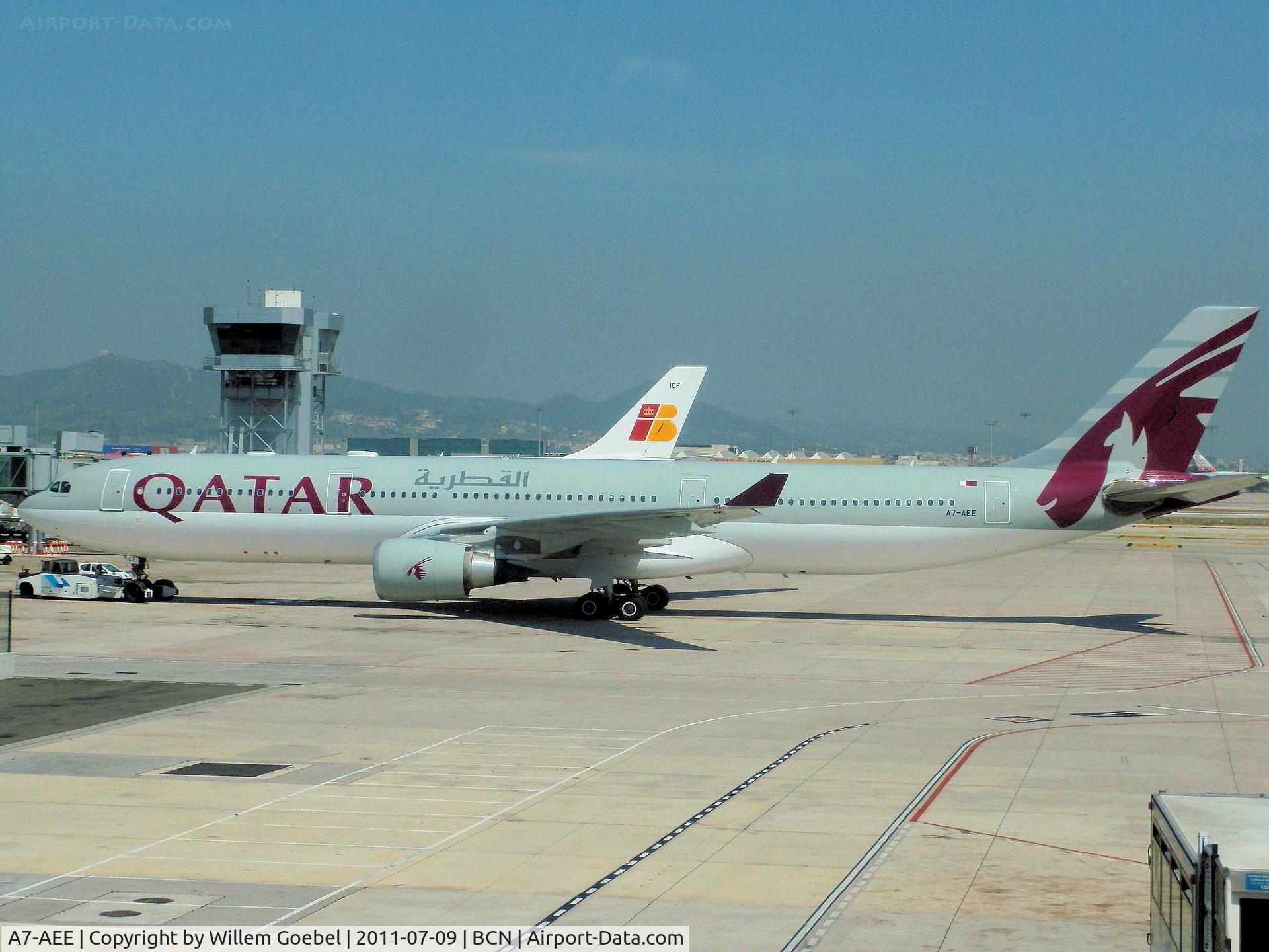 A7-AEE, 2005 Airbus A330-302 C/N 711, Ready for departure