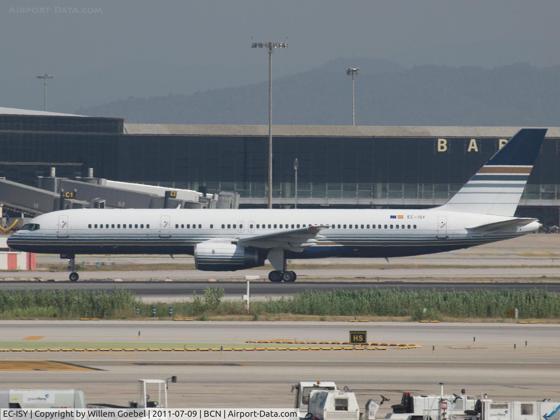EC-ISY, 1993 Boeing 757-256 C/N 26241, Arrival on Barcelona Airport