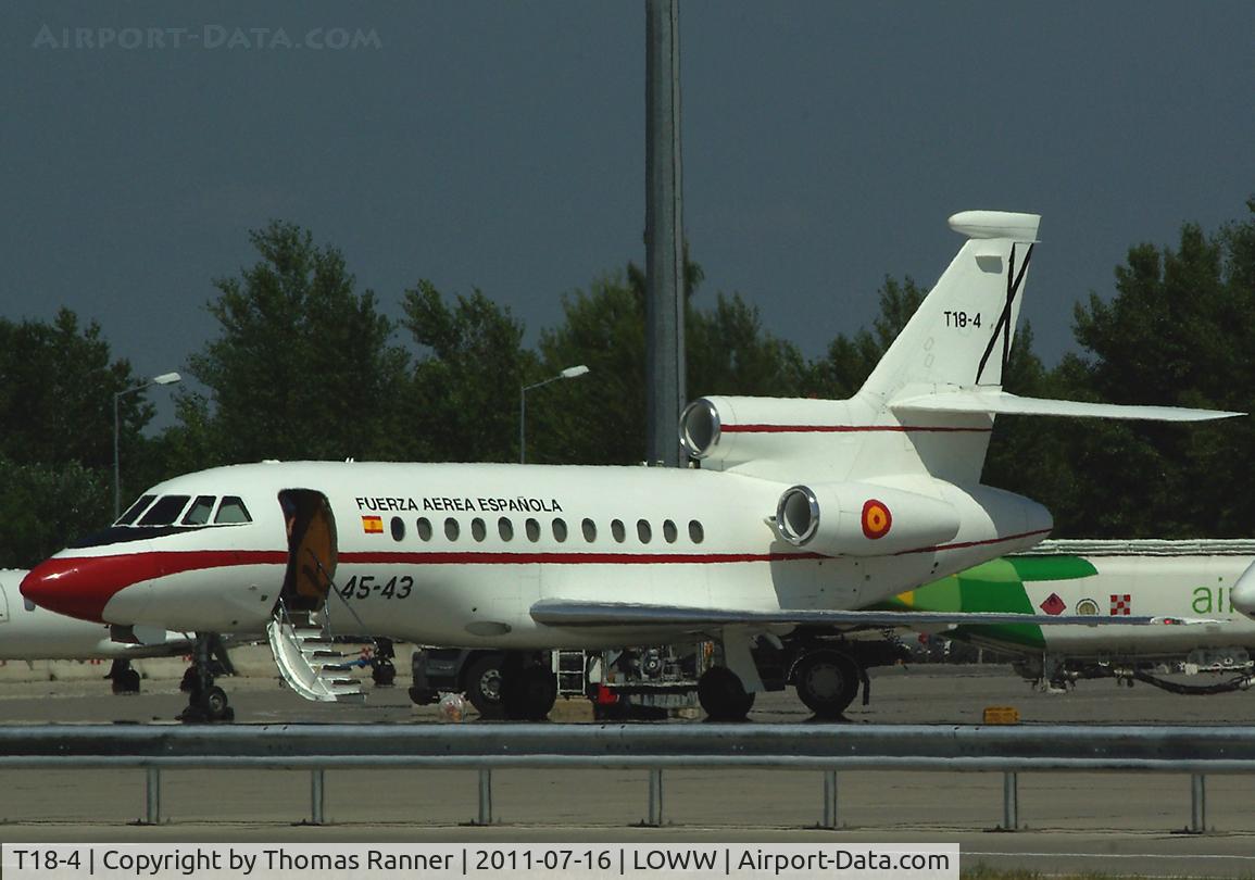T18-4, 1989 Dassault Falcon 900B C/N 74, Spain Air Force Falcon 900