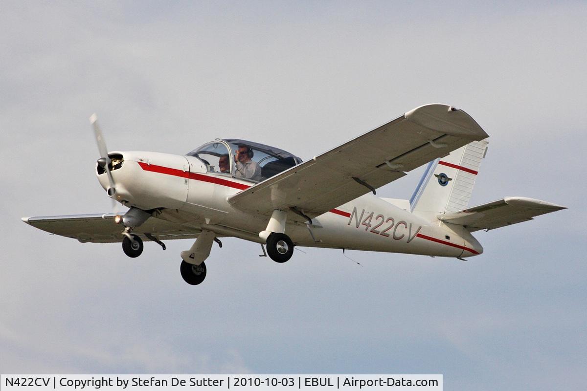 N422CV, 1970 Socata MS-880B Rallye Club C/N 1659, On take off from EBUL.