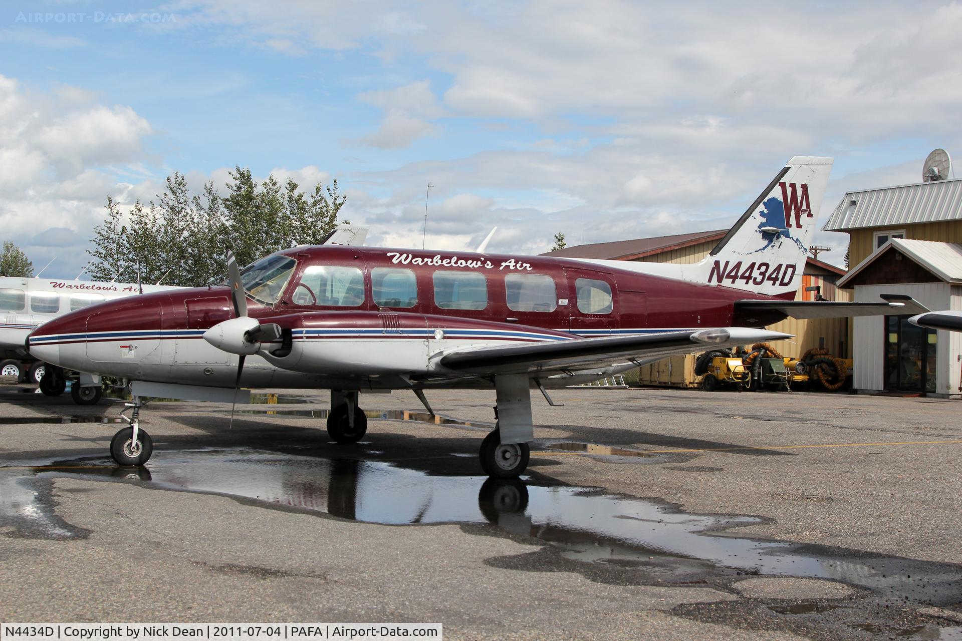 N4434D, 1974 Piper PA-31-350 Chieftain C/N 31-7552020, PAFA/FAI