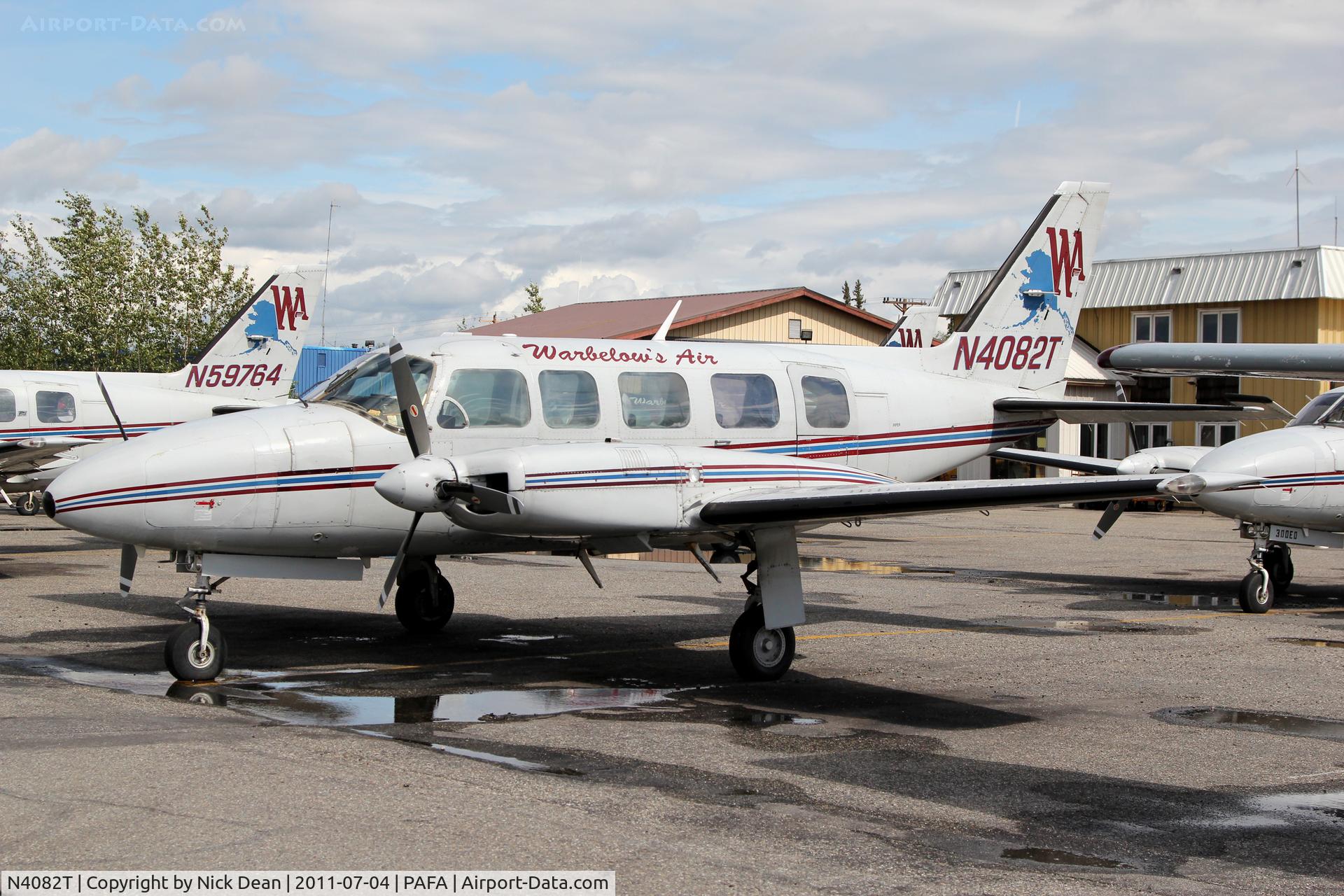 N4082T, 1981 Piper PA-31-350 Chieftain C/N 31-8152089, PAFA/FAI