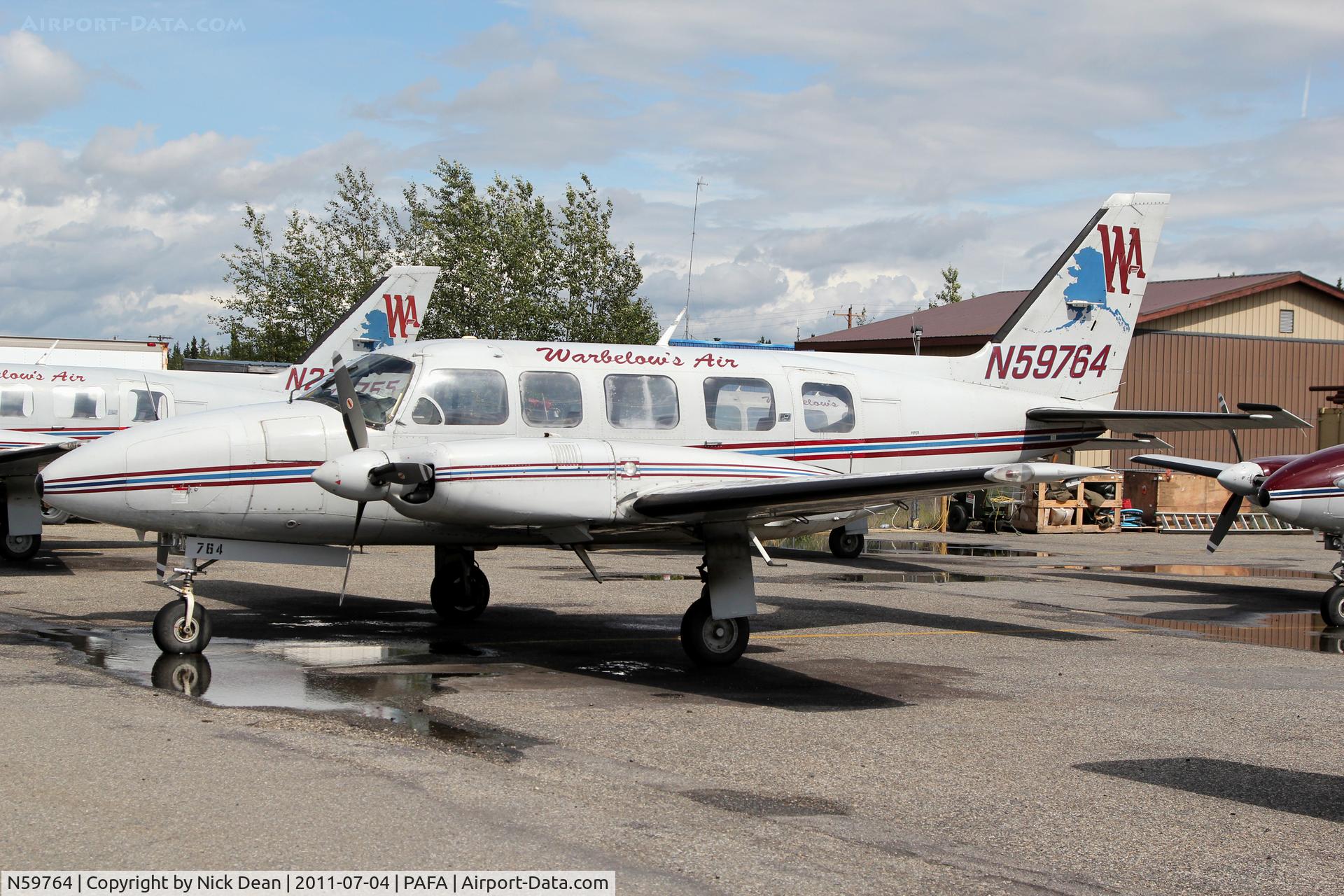 N59764, 1975 Piper PA-31-350 Chieftain C/N 31-7652037, PAFA/FAI