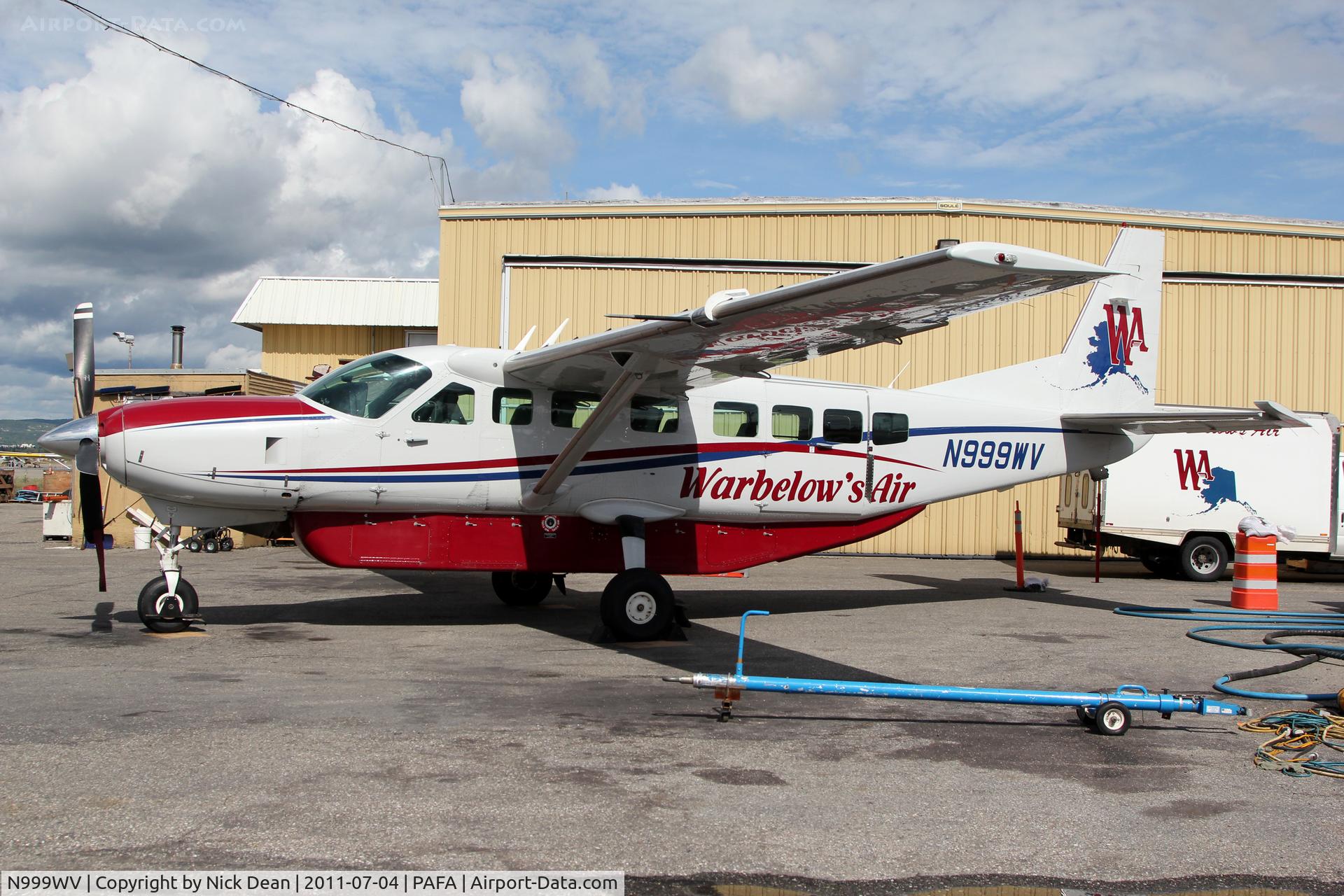 N999WV, Cessna 208B C/N 208B2082, PAFA/FAI