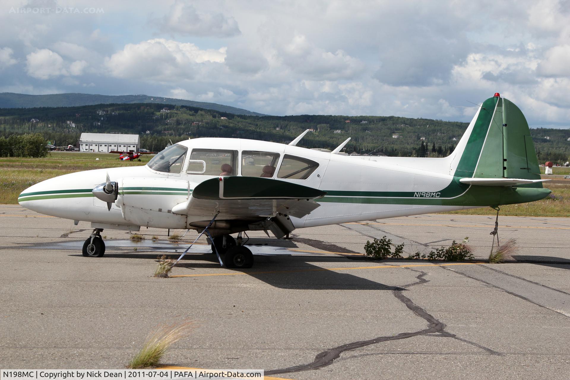 N198MC, 1957 Piper PA-23-160 Apache C/N 23-1225, PAFA/FAI