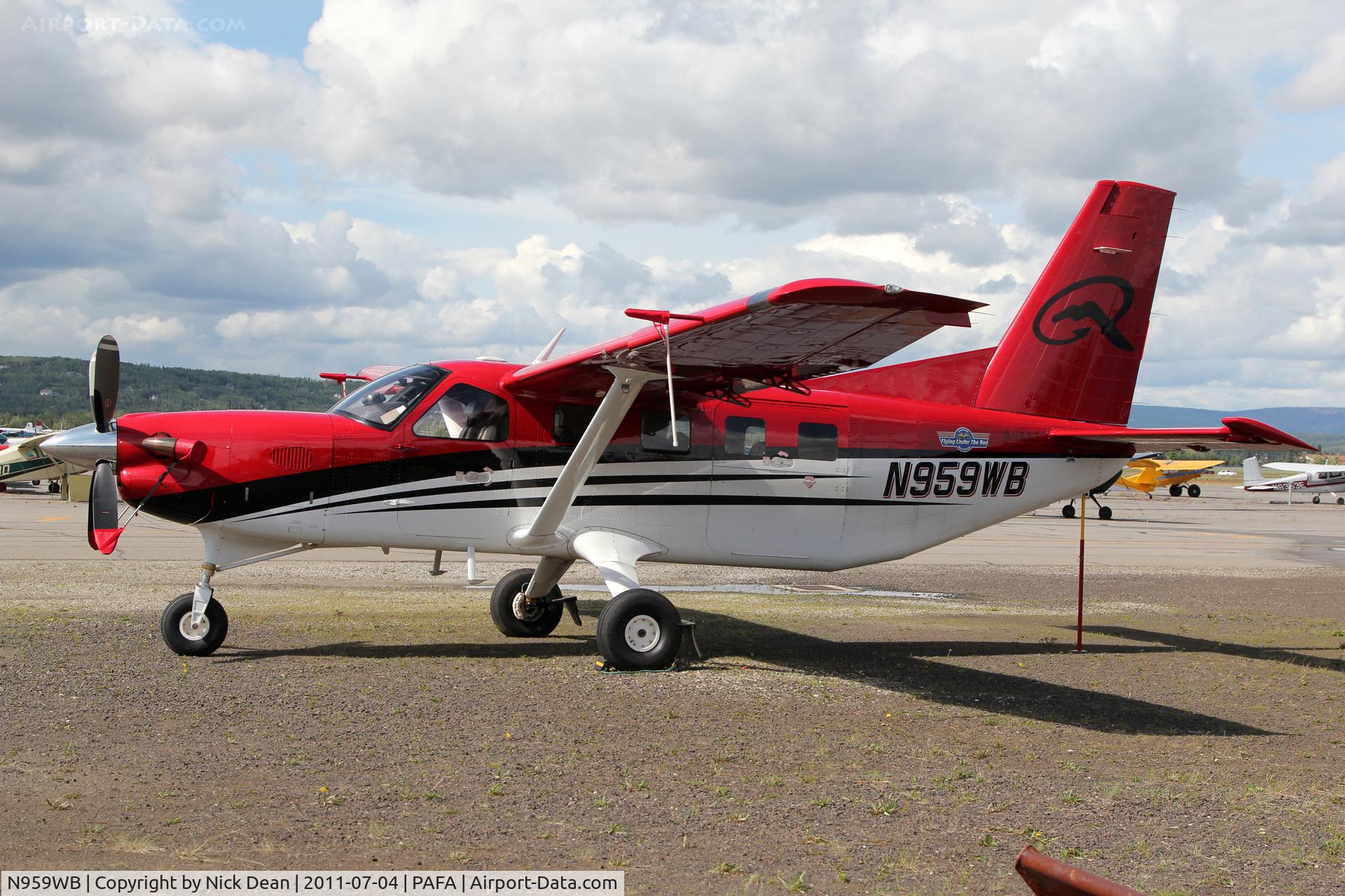 N959WB, 2009 Quest Kodiak 100 C/N 100-0016, PAFA/FAI