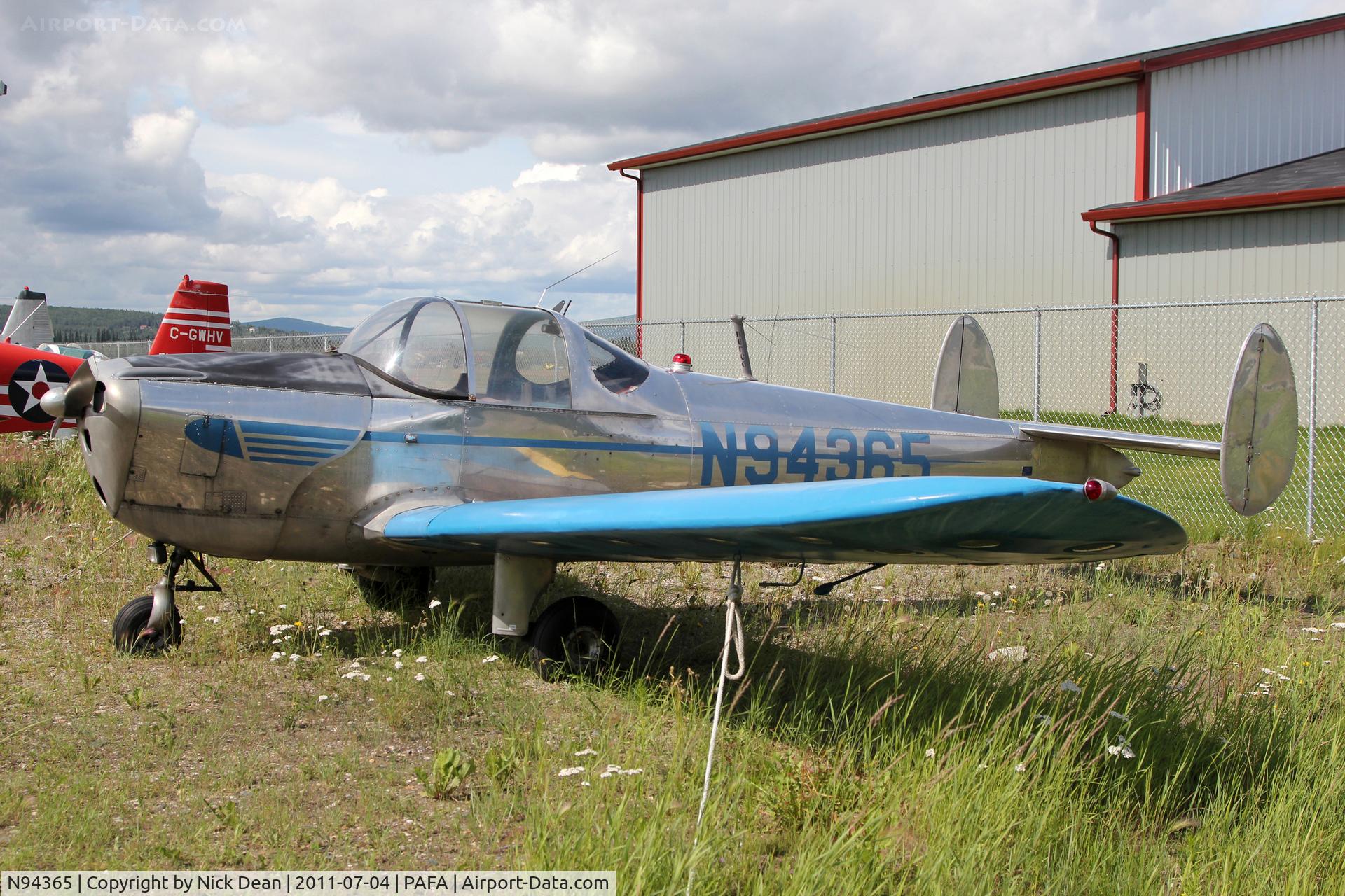 N94365, 1946 Erco 415C Ercoupe C/N 1588, PAFA/FAI