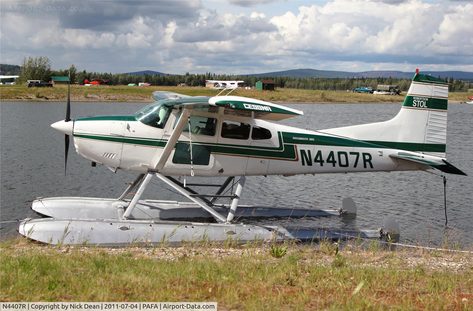 N4407R, 1976 Cessna A185F Skywagon 185 C/N 18502946, PAFA/FAI