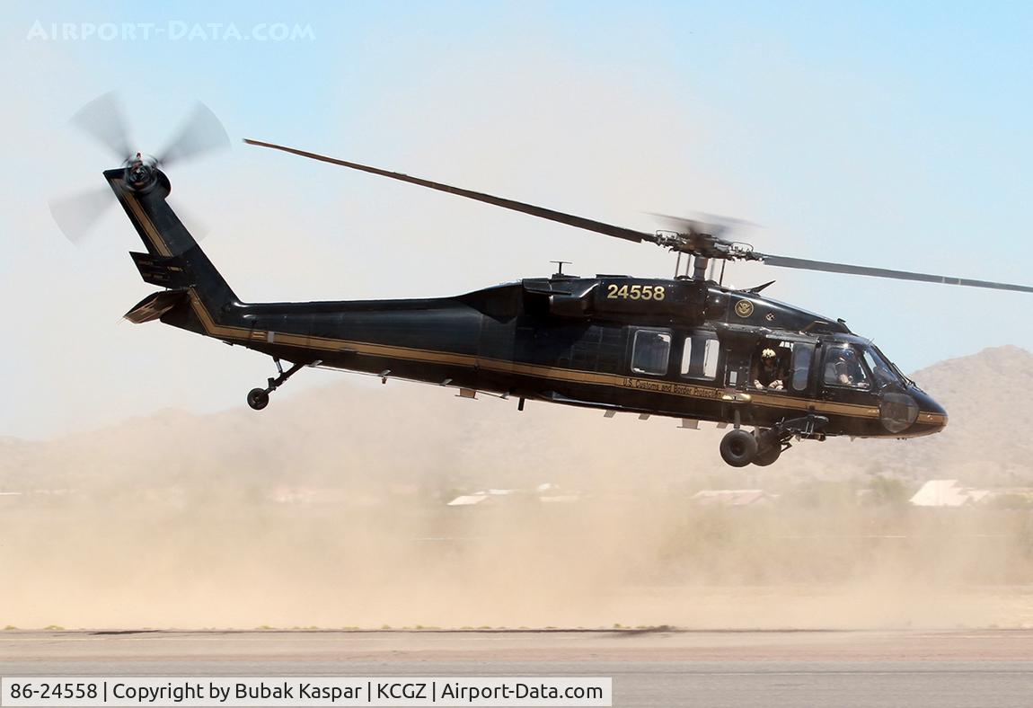 86-24558, 1986 Sikorsky UH-60A Black Hawk C/N 70-1079, Casa Grande