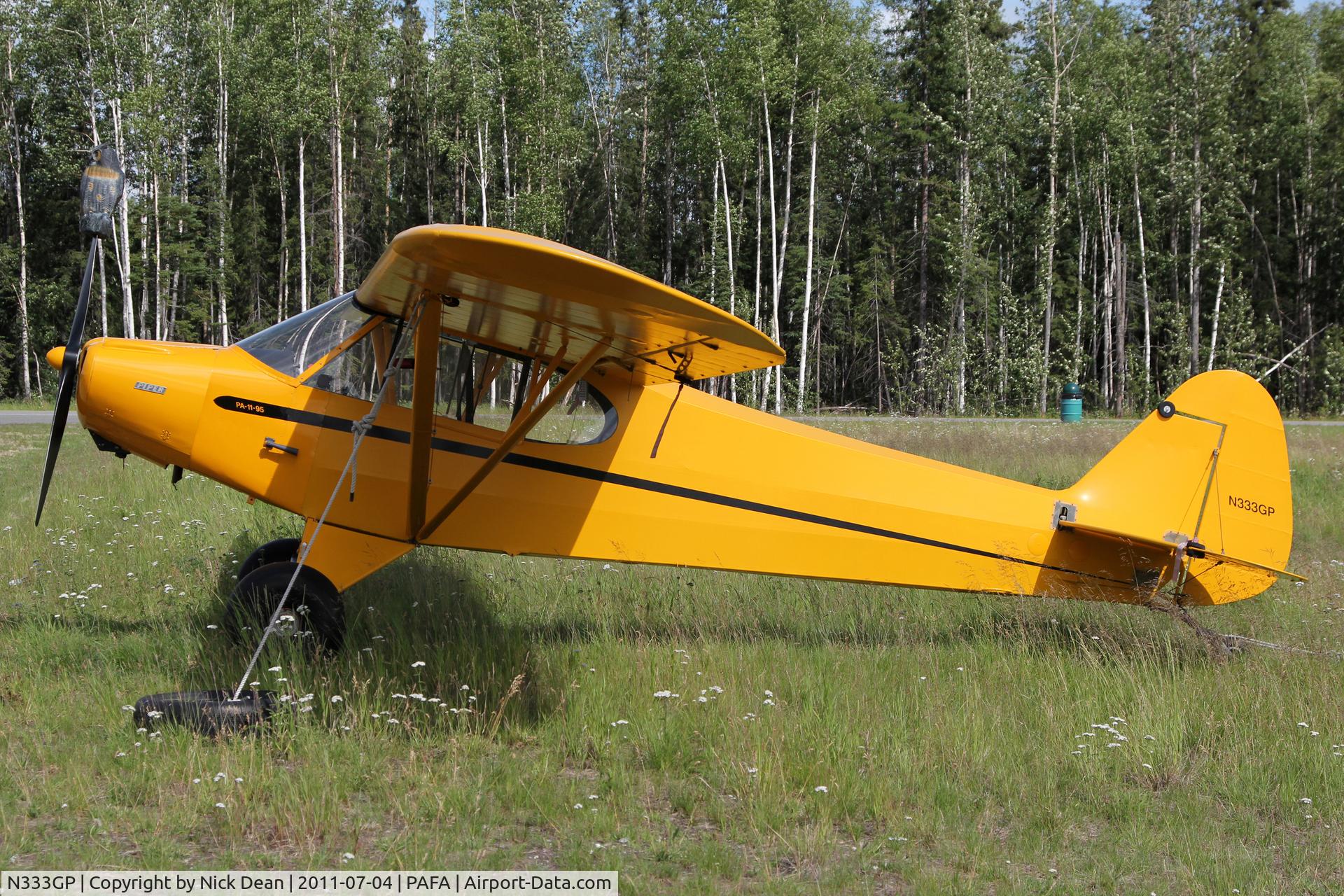 N333GP, 1948 Piper PA-11 Cub Special C/N 11-446, PAFA/FAI