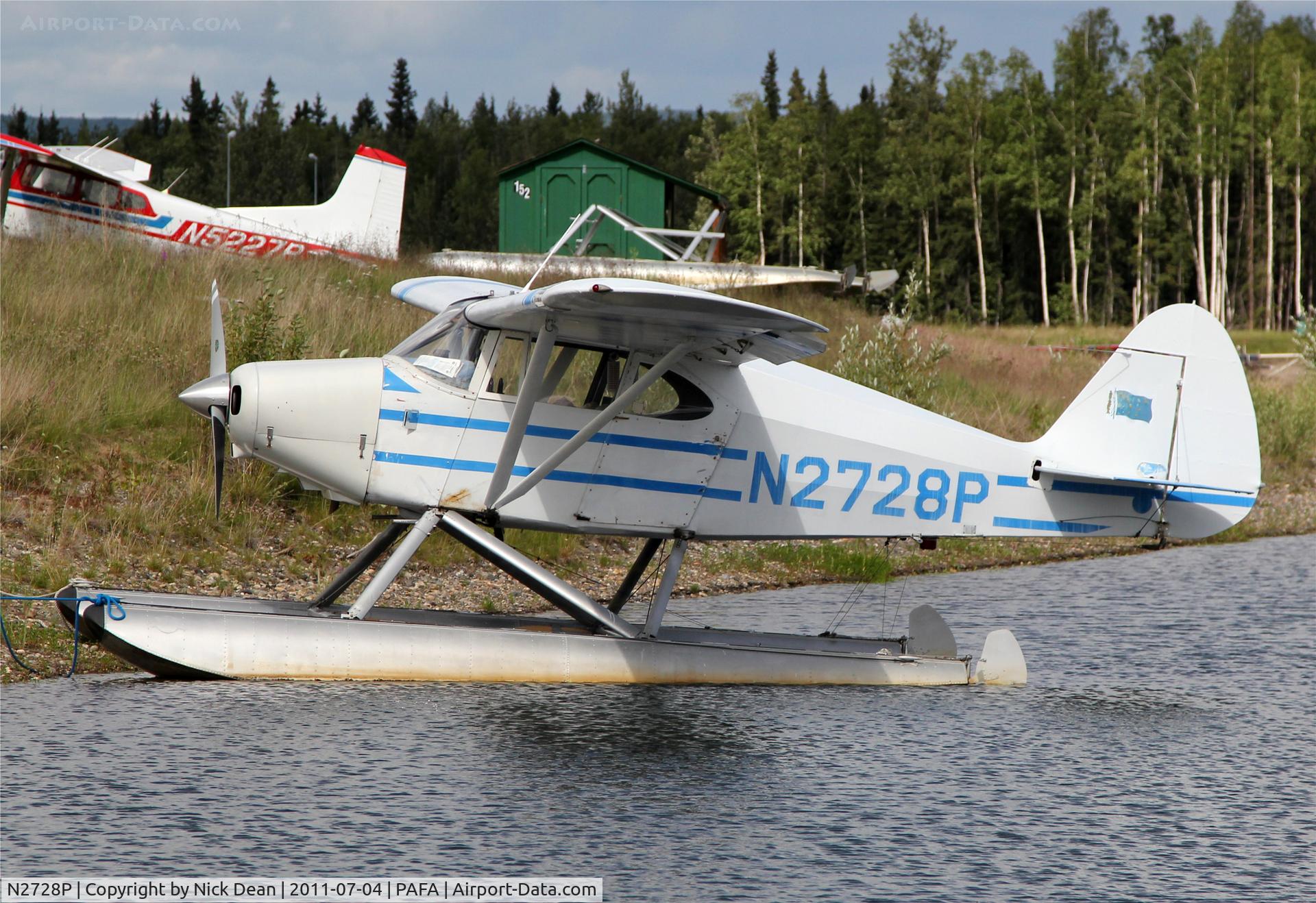 N2728P, 1955 Piper PA-22-150 C/N 22-3034, PAFA/FAI