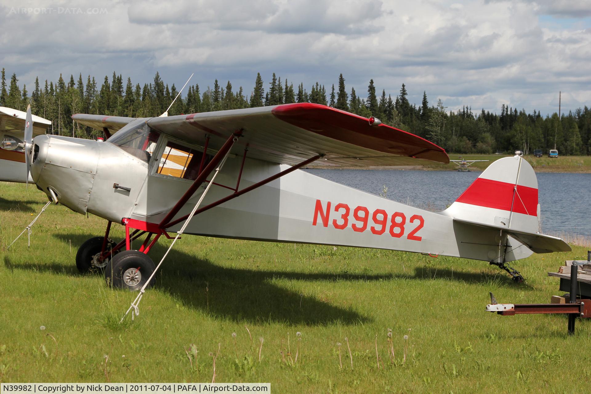 N39982, 1946 Taylorcraft BC-12D-85 Sportsman C/N 6641, PAFA/FAI
