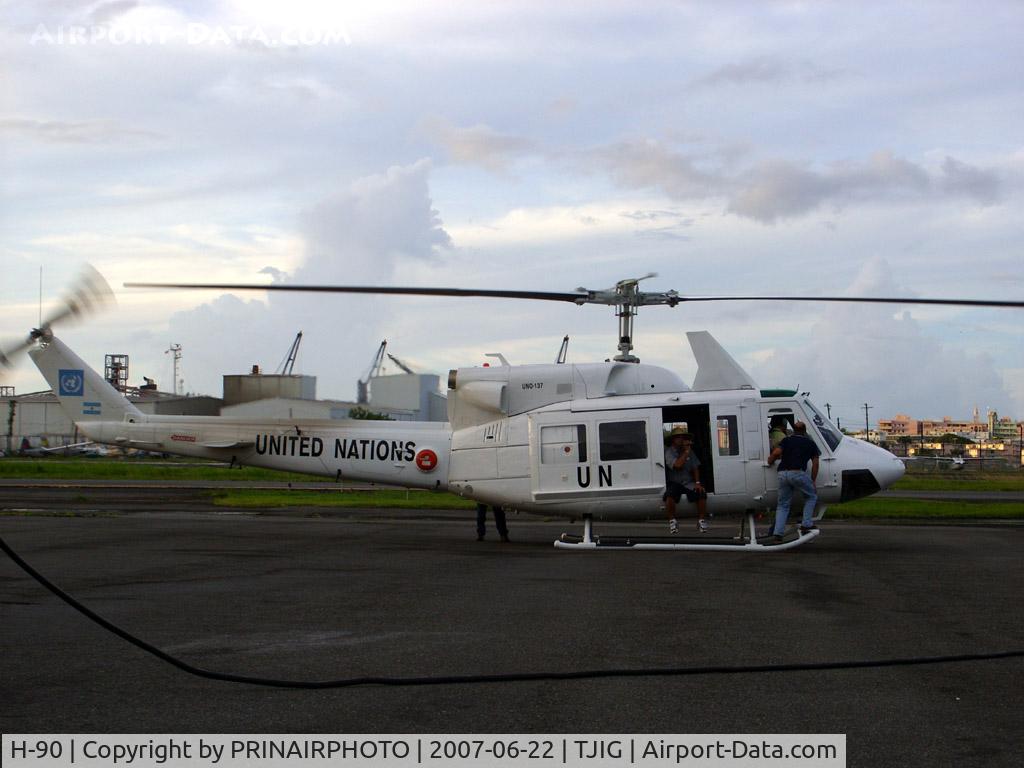H-90, Bell 212 C/N 32201, bell 212 from Fuerza Aerea Argentina @ isla grande,pr
