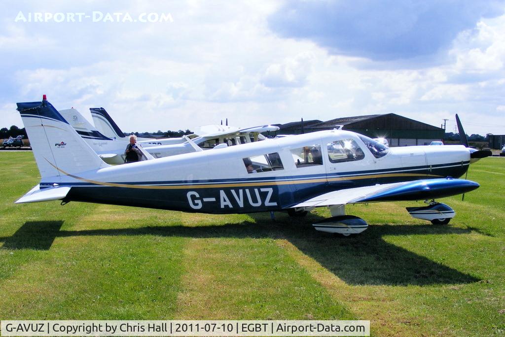 G-AVUZ, 1967 Piper PA-32-300 Cherokee Six Cherokee Six C/N 32-40302, visitor to Turweston for the British F1 Grand Prix at Silverstone