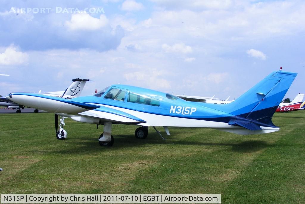 N315P, 1973 Cessna 310Q C/N 310Q0811, visitor to Turweston for the British F1 Grand Prix at Silverstone