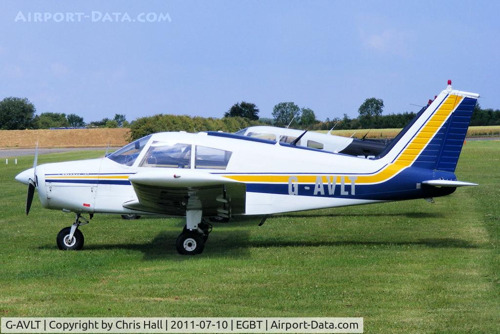 G-AVLT, 1967 Piper PA-28-140 Cherokee C/N 28-23328, Turweston resident