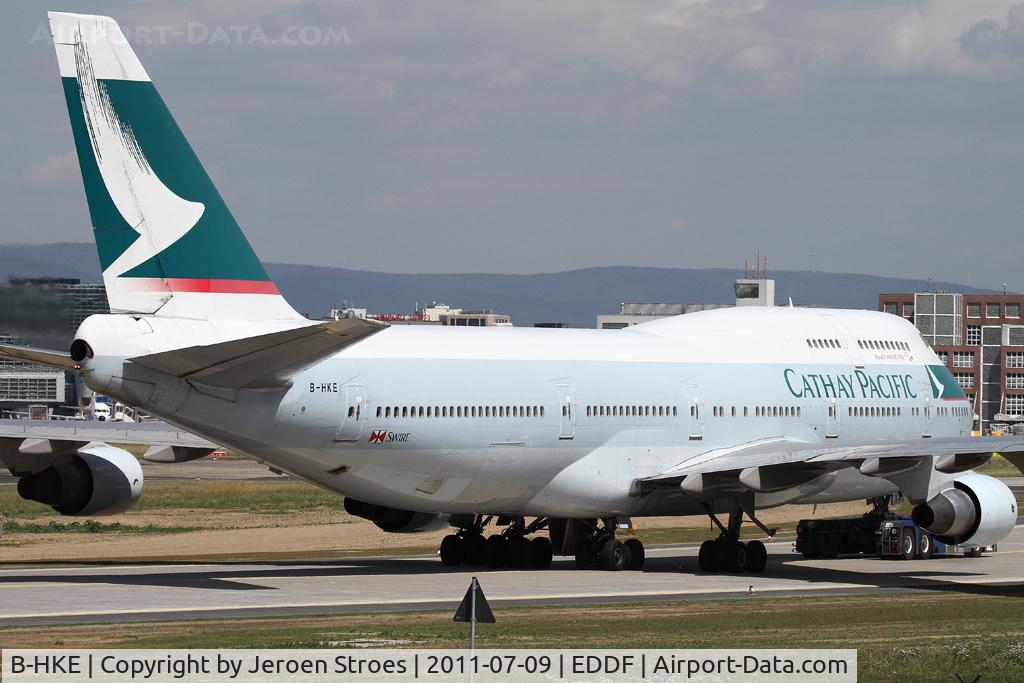 B-HKE, 1991 Boeing 747-412 C/N 25127, ex Singapore Airlines