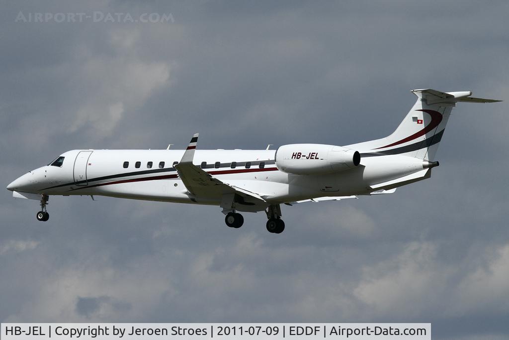 HB-JEL, 2005 Embraer EMB-135BJ Legacy C/N 14500933, Frankfurt, EDDF, arrival