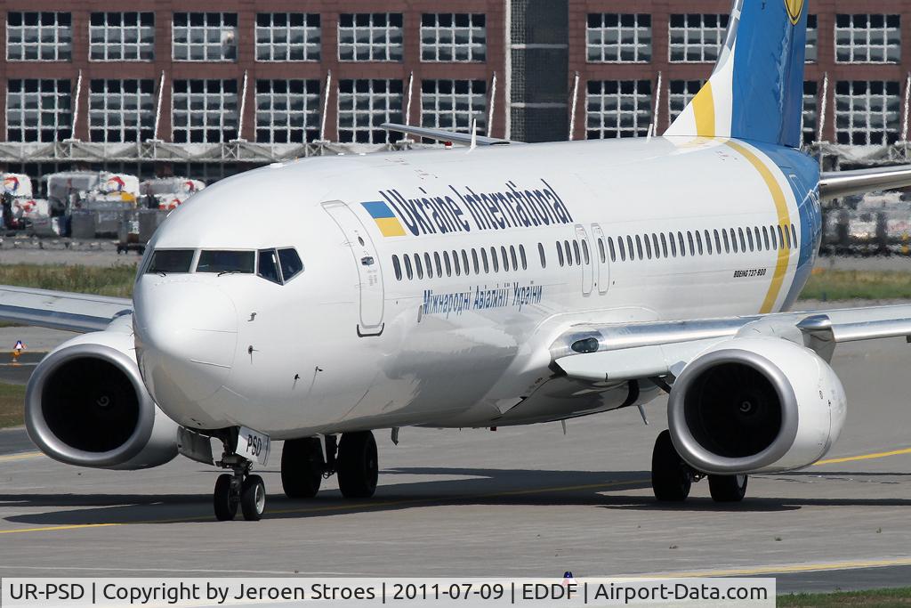 UR-PSD, 2010 Boeing 737-8HX C/N 29686, back to Kiev