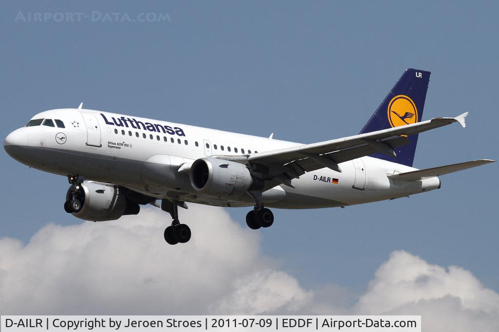D-AILR, 1997 Airbus A319-114 C/N 723, Frankfurt, EDDF, arrival