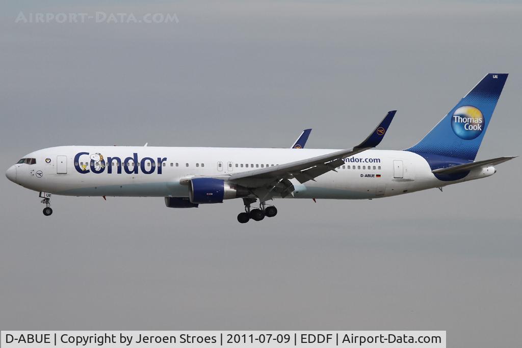 D-ABUE, 1993 Boeing 767-330/ER C/N 26984, Frankfurt, EDDF, arrival