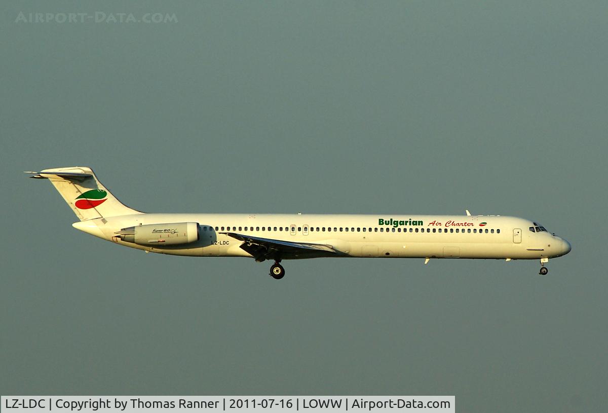 LZ-LDC, 1986 McDonnell Douglas MD-82 (DC-9-82) C/N 49217, Bulgarian Air Charter MD-80