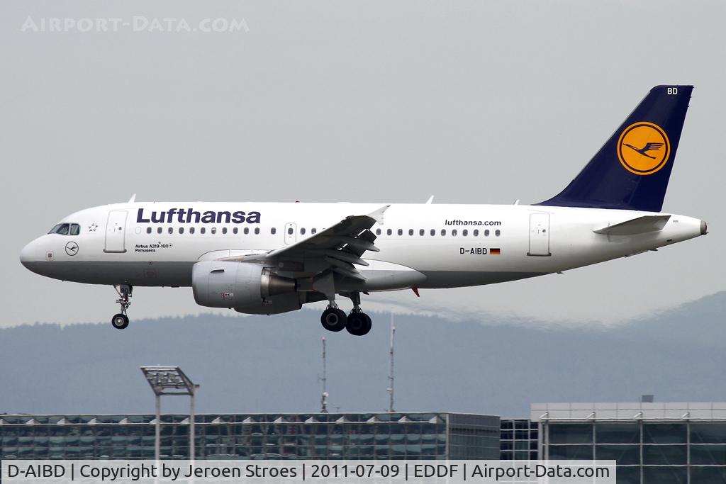 D-AIBD, 2010 Airbus A319-112 C/N 4455, A319!!