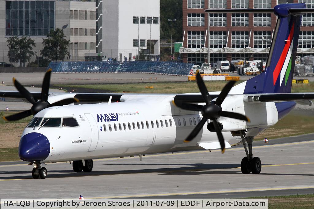 HA-LQB, 2001 De Havilland Canada DHC-8-402Q Dash 8 C/N 4057, great plane, great sound