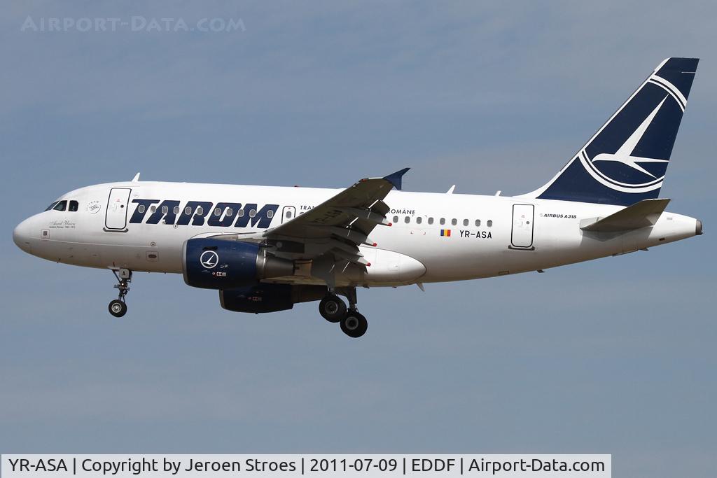 YR-ASA, 2006 Airbus A318-111 C/N 2931, Frankfurt, EDDF, arrival