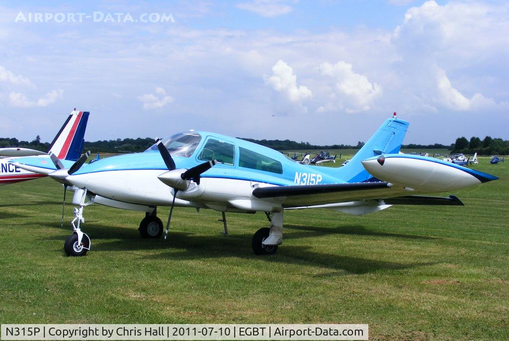 N315P, 1973 Cessna 310Q C/N 310Q0811, visitor to Turweston for the British F1 Grand Prix at Silverstone