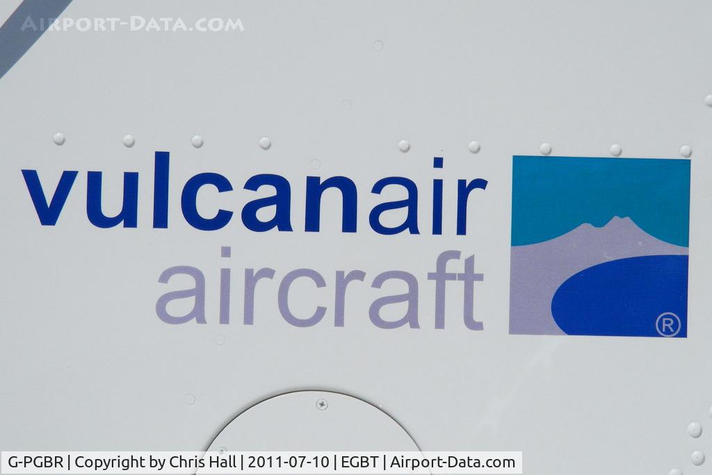 G-PGBR, 2010 Vulcanair P-68R Victor C/N 457/R, Vulcanair logo on the tail